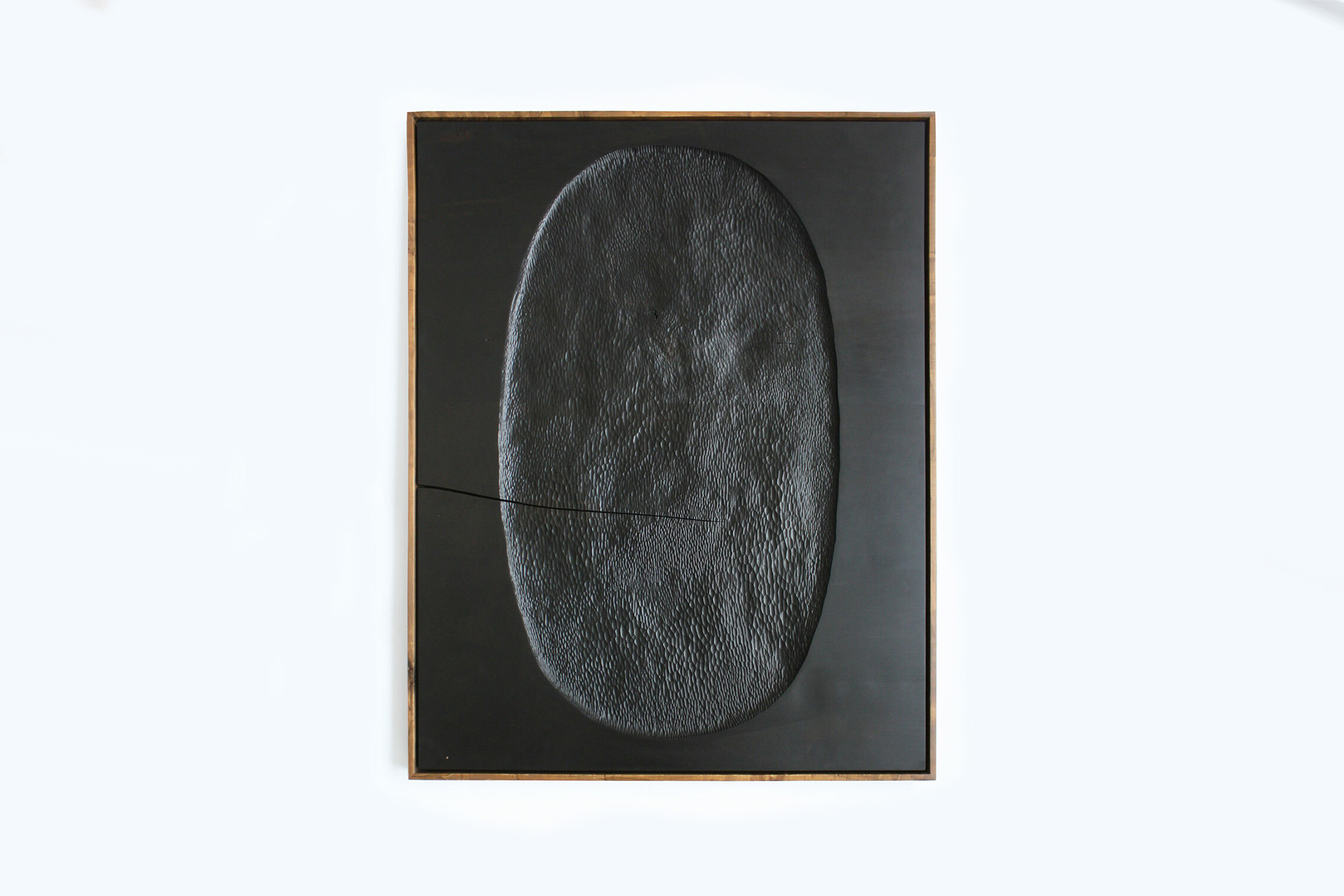 Watts Black Painting Oval